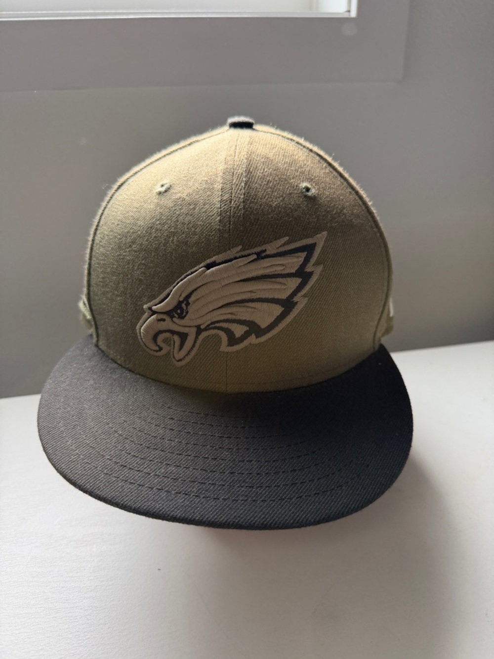 New Era Philadelphia Eagles Olive and Black Fitted Cap